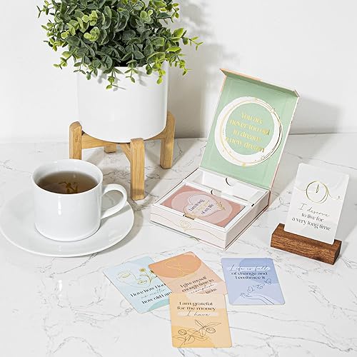 Miniatura 9 de Tarjetas de afirmación para un hermoso envejecimiento, 52 afirmaciones positivas para mujeres y hombres mayores, siéntete en paz sobre tu edad,