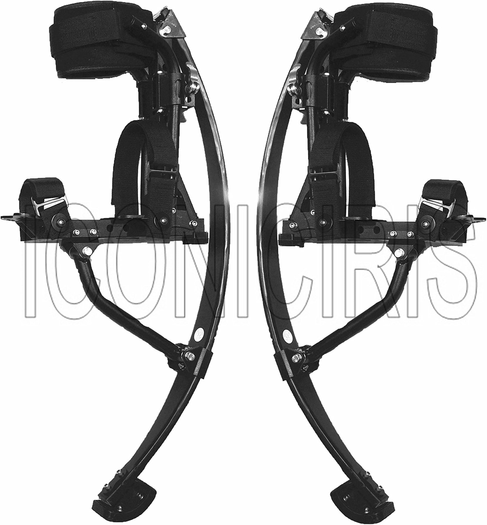 Skyrunner Jumping Stilts Walk runninng Stilts Kangaroo Shoes Bouncing Spring Stilts Men Women Fitness Exercise Load Weight 70-80KG/154-176LBS