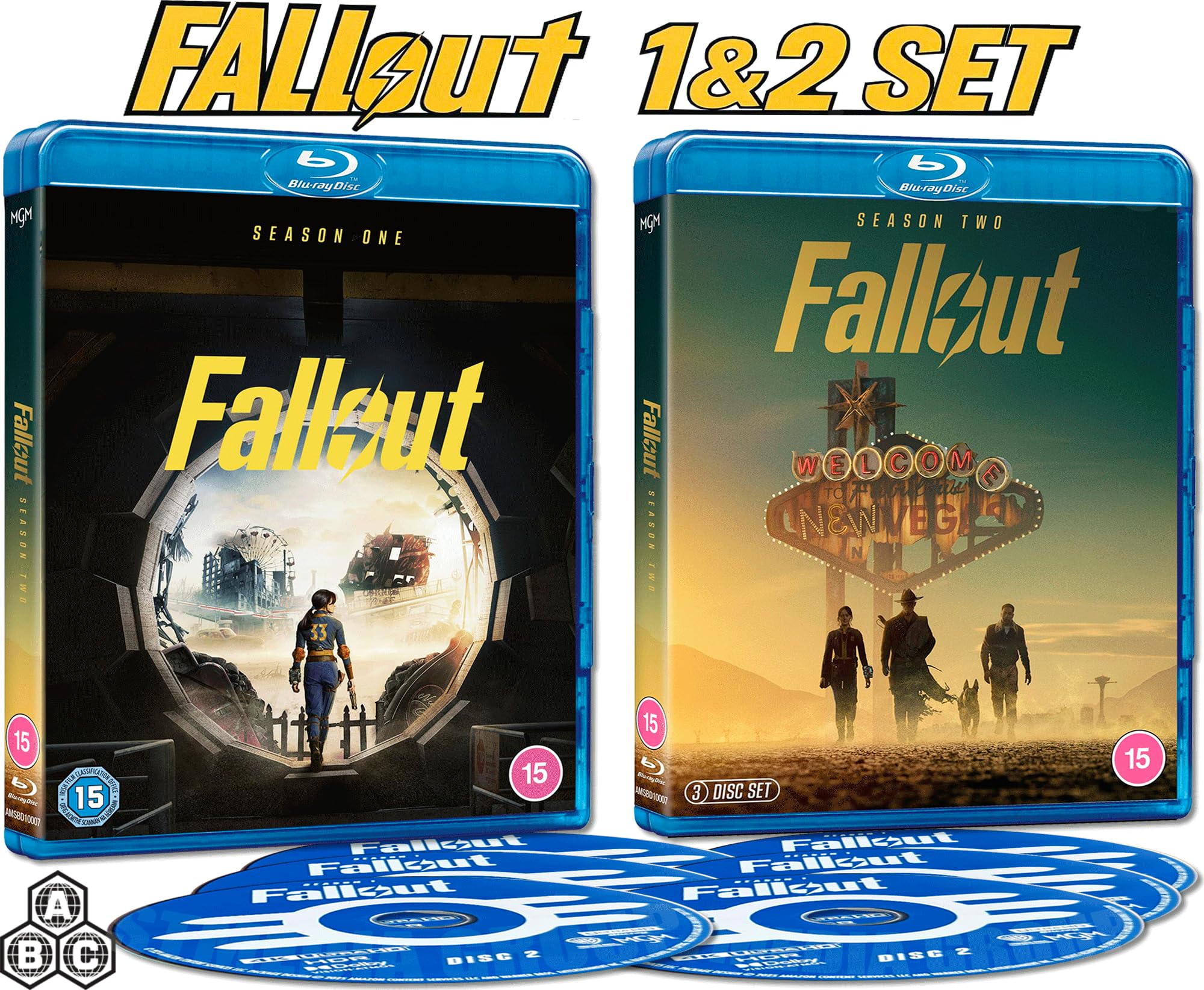 Fallout: Seasons 1 & 2 – Complete Collection (Special Features) [6-Disc Set] [Blu-ray] [Region Free]