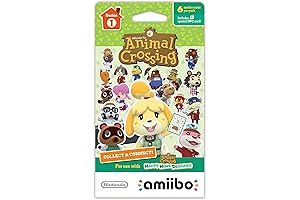 Animal Crossing Series 5 Six-Pack Amiibo Card