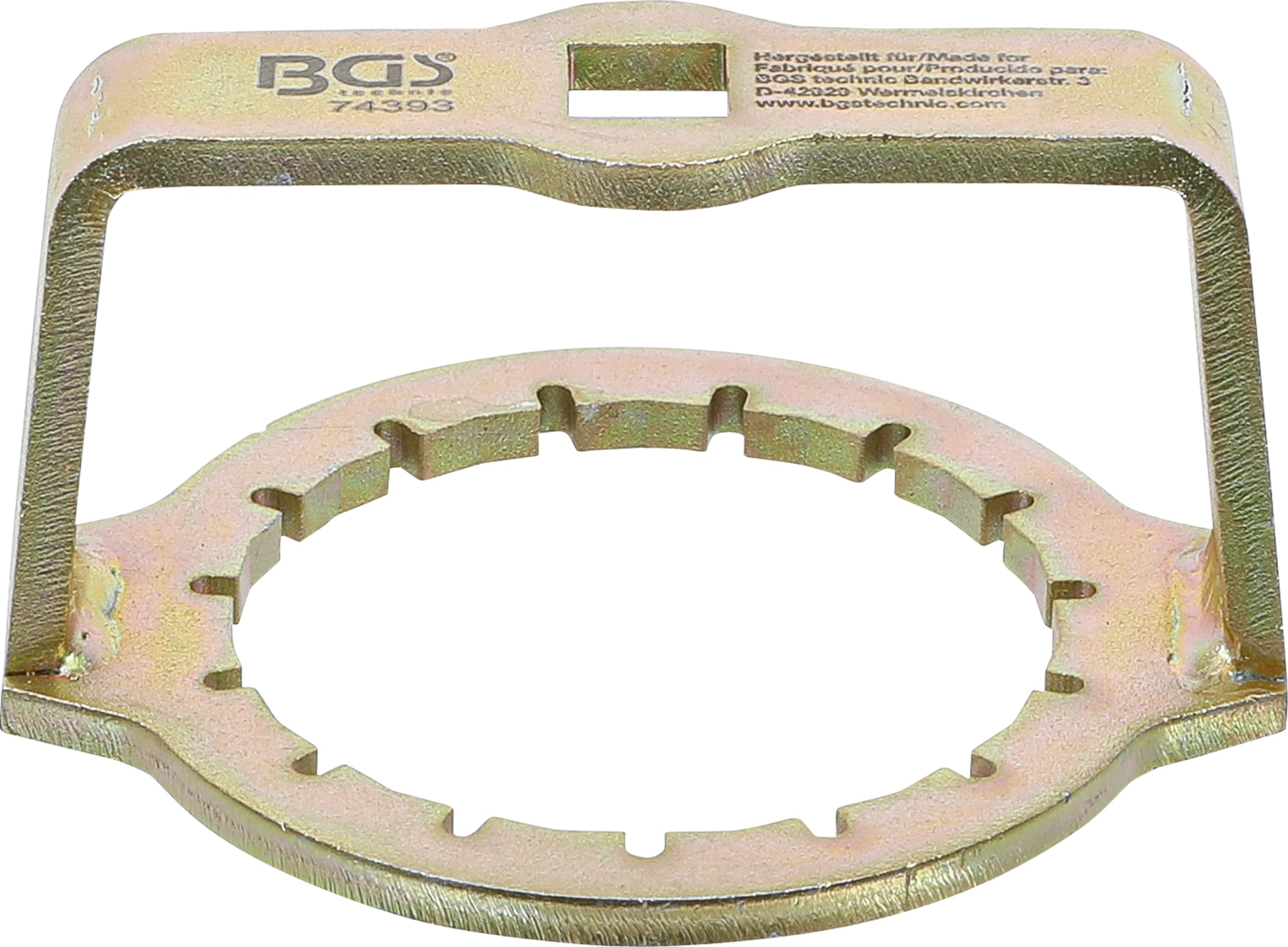 BGS 74393 Clé à Filtres à Huile 15 Pans 74,7 Mm Pour Opel Astra K Et Insignia B Diesel
