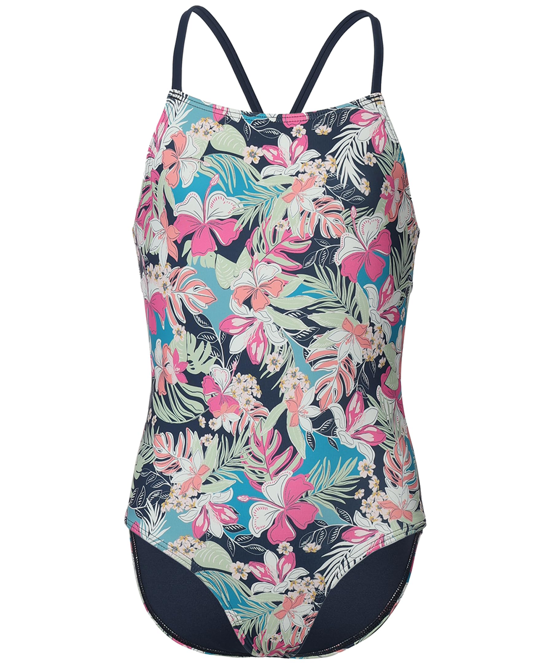 Traje de baño Roxy de una sola pieza con protección solar UPF 50+ y secado rápido para niñas 5