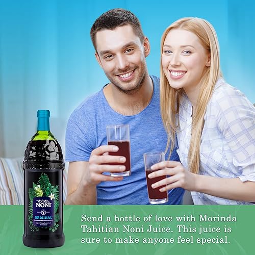 Miniatura 3 de TAHITIAN NONI Jugo de Morinda, original y auténtico, puré de frutas Noni de Tahití con arándano natural y uva (resveratrol), bebida de bienestar