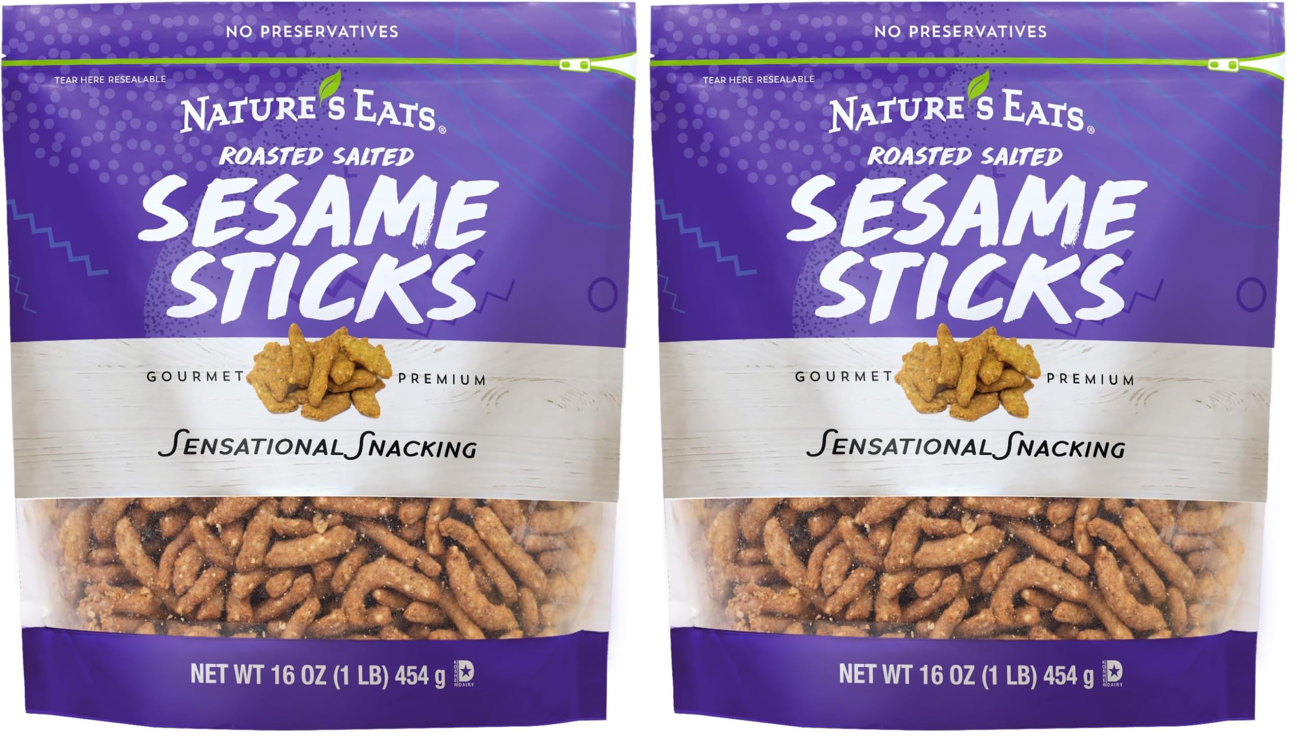 Sesame Sticks 16oz (Pack of 2)