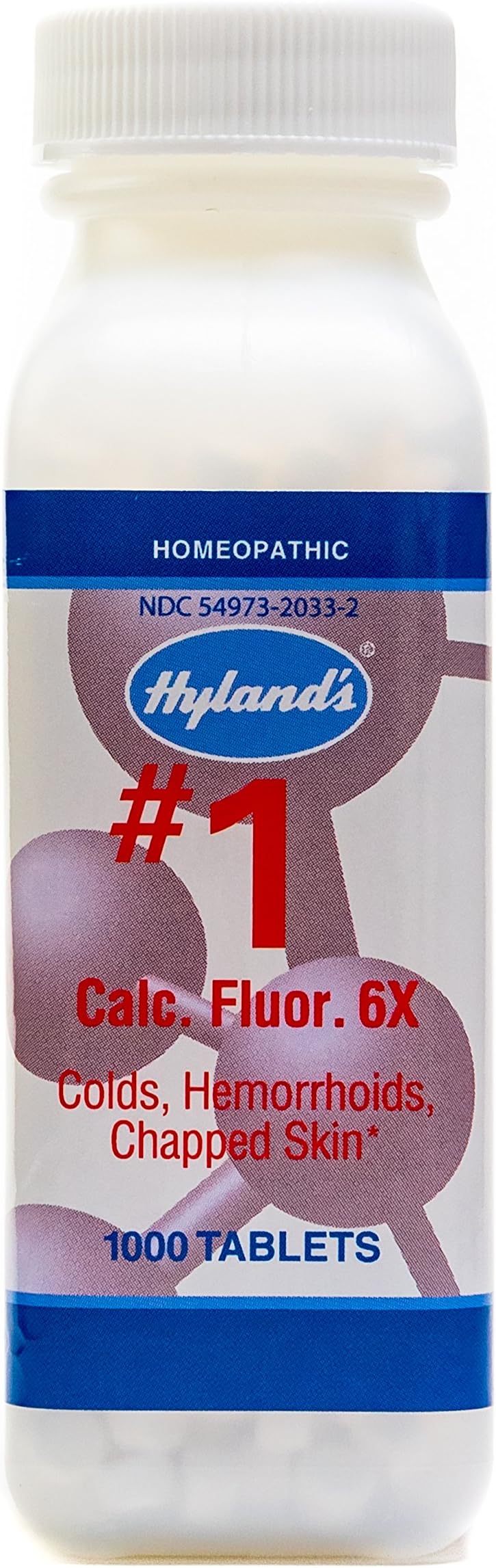 Hyland's Calc. Fluor 6x, 500 Tablets