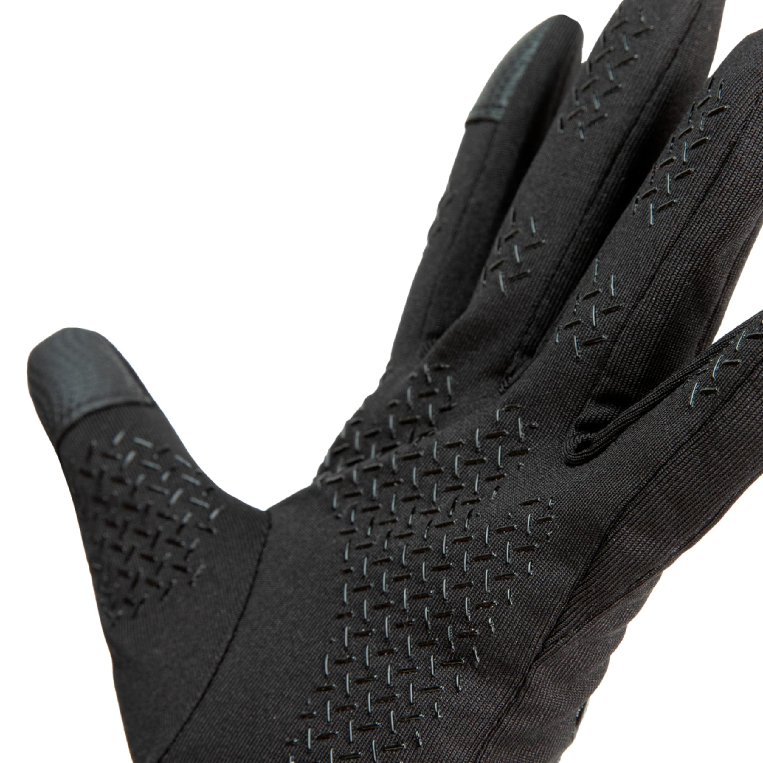 Izas Gola II Guantes de Running con Perchado en el Interior Unisex. Elásticos y Ligeros con Palma Antideslizante. Táctil