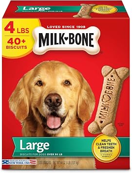 Milk-Bone Original Dog Treats for Large Dogs 4 Lb