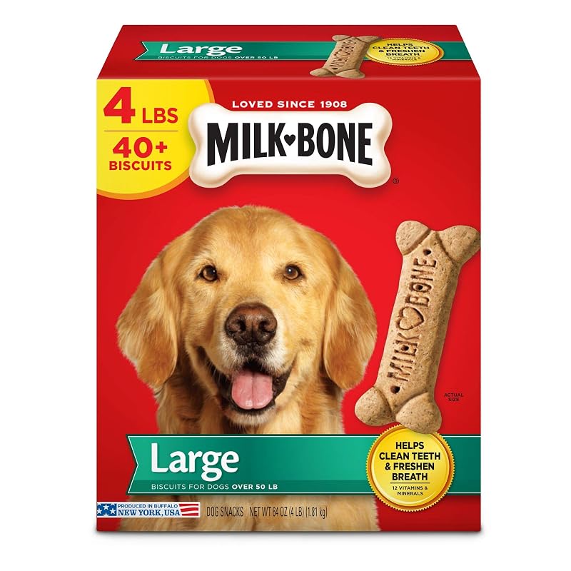 Biscoitos para Cães Grandes Milk-Bone Original, 1,81 kg