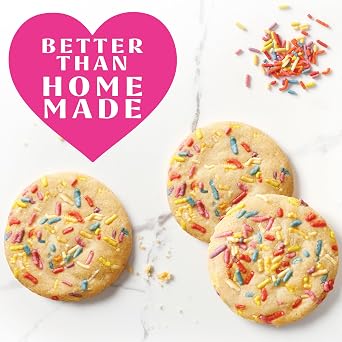 My Better Batch, Celebration Sprinkle Cookie Mix, Simple Cookie Recipe, Celebration Sprinkle Cookies, Makes 16 Large Cookies, Non GMO, Kosher, 16oz (Pack of 1)