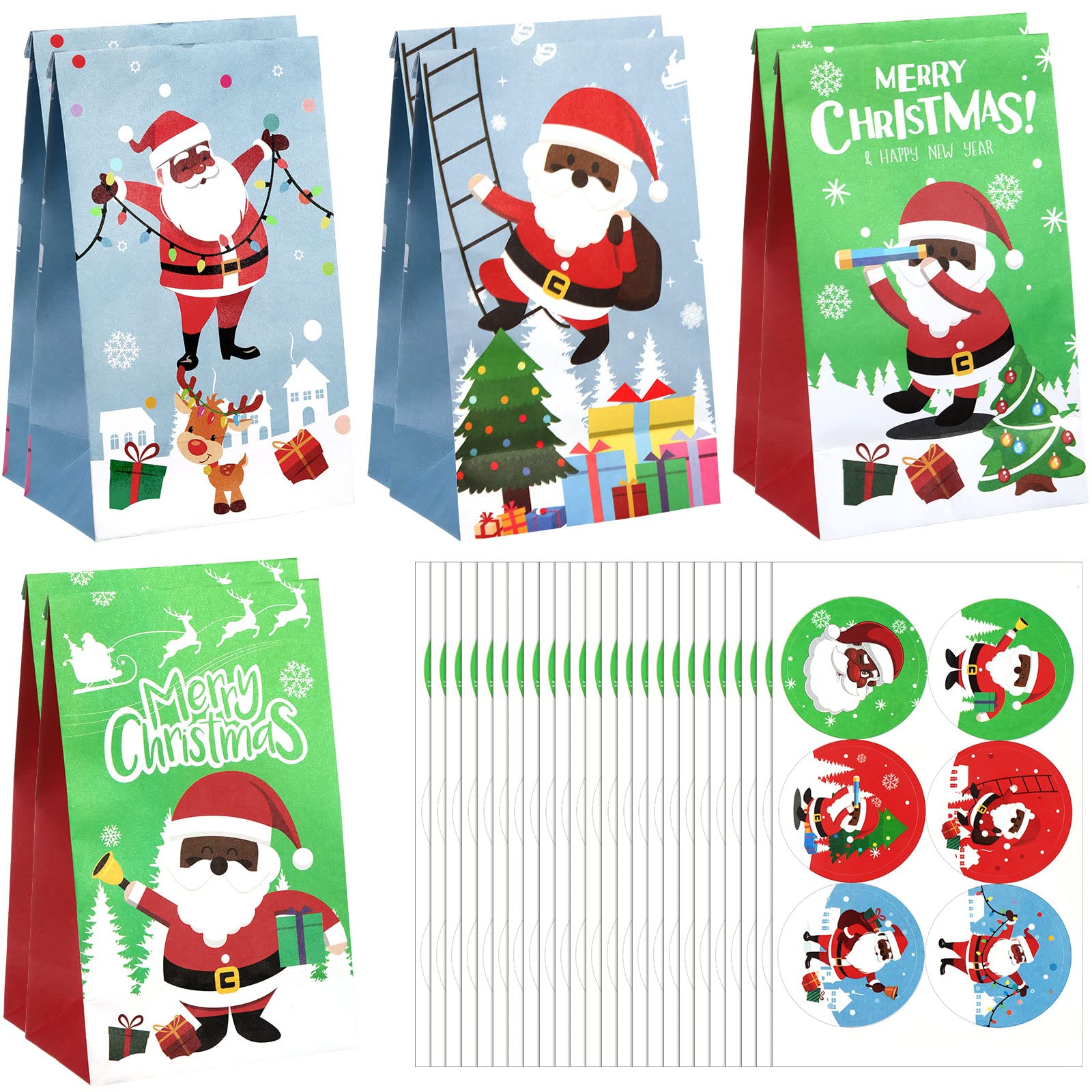 amazon-com-36-pcs-african-american-black-santa-claus-gift-bags-for-christmas-cute-goody-gift-paper-bags-reindeer-gift-wrapping-bags-and-black-santa-claus-sticker-for-xmas-holiday-party-home-supplies