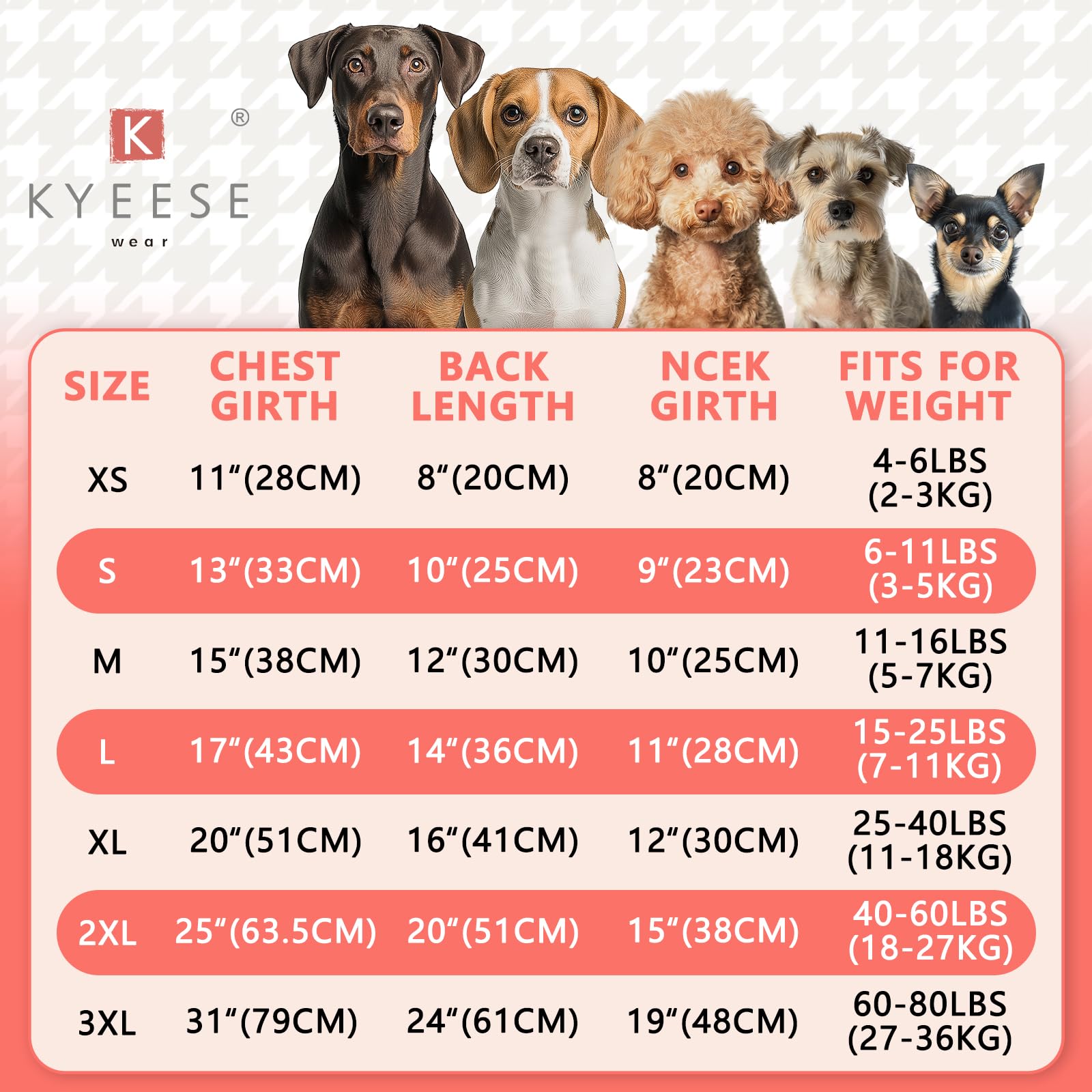 KYEESE Pijama de Navidad para perro, ropa para gato, pijama elástico para perro, pijama para perro, disfraz de perro de tamaño mediano, ropa suave para perro, abrigo de terciopelo para perro, traje de