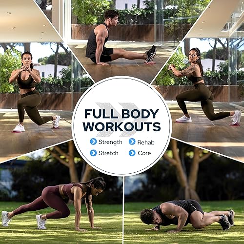 Miniatura 5 de Iron Core Fitness 2 discos deslizantes de doble cara, deslizadores de núcleo Ultimate Core Ab Fitness Trainer. Equipo de entrenamiento abdominal y