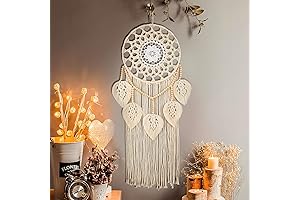 Macrame Dream Catcher Wall Hanging | Dreamy Boho Decor and Meaningful Wall Art