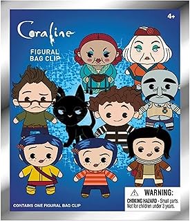 Coraline Figural Bag Clip Series 1 - 3D Foam Bag Clip in Blind Bag