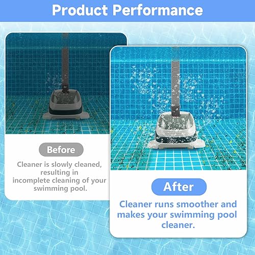 Miniatura 3 de Alocs AXV621DAT - Kits de turbina para aspiradora de piscina con marco A para Hayward Aquabug Navigator limpiadores automáticos de piscinas, kit de