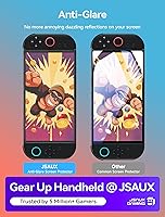 Vista 2 de JSAUX 2-Pack Anti-Glare Screen Protector for Nintendo Switch 2, Matte Tempered Glass Protector Easy to Install with Guiding Frame 9H Hardness