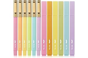 Mr. Pen Aesthetic Highlighters, Pens No Bleed, Bible Pens, Bible Highlighters