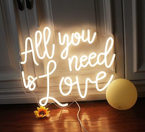 Miniatura 2 de Letrero de neón blanco cálido para boda, letrero de luz LED de neón para dormitorio, fiesta de cumpleaños, despedida de soltera, compromiso, hogar,