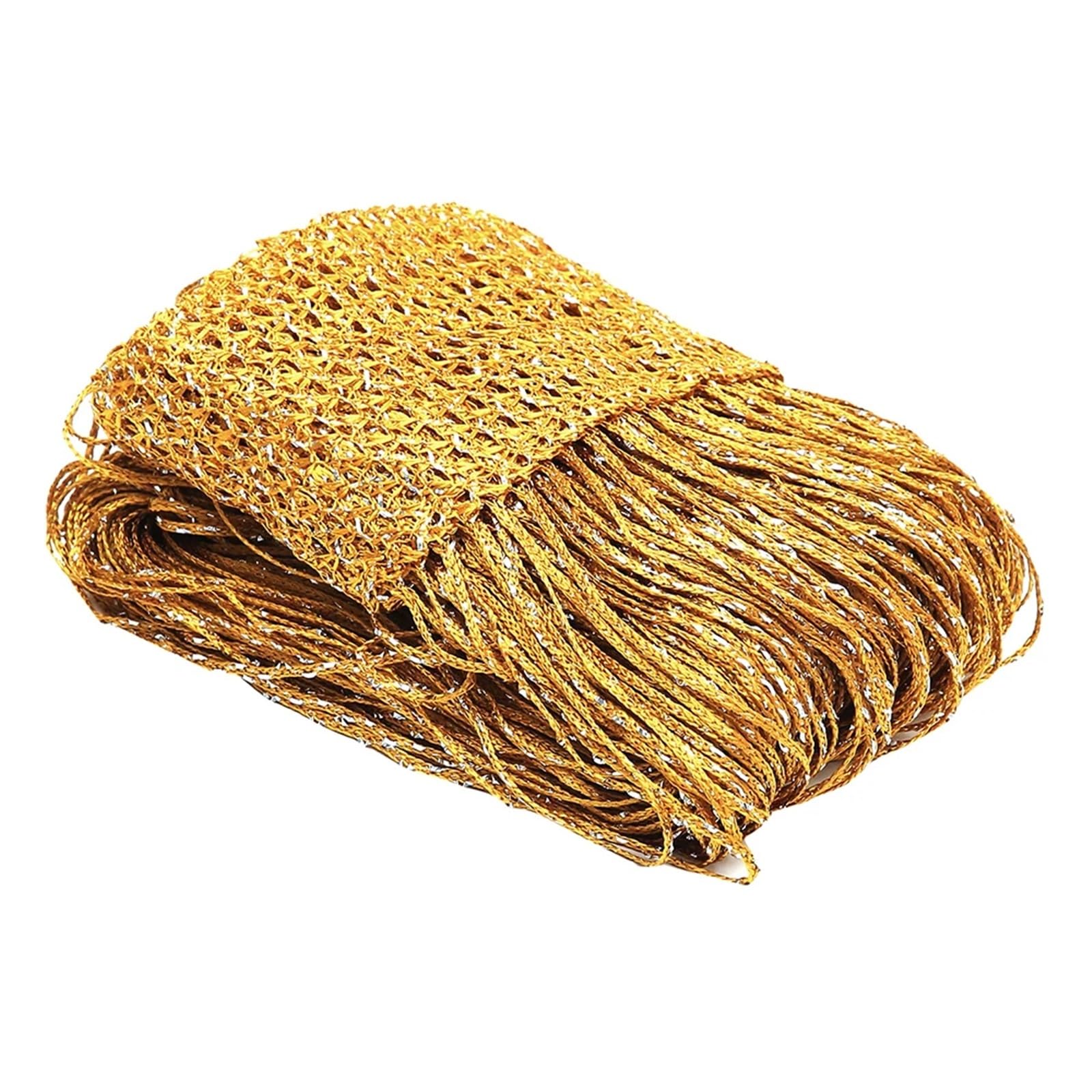 ERHTGUO Door String Curtain Shiny Tassel Line Curtains Window Divider Drape Strings Strip For Home Living Room Decoration Party(Golden)