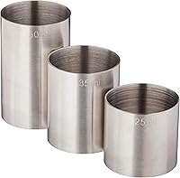 Vista 11 de Barfly Dedal sin costuras unisex para adultos, acero inoxidable, 4.2 fl oz de EE.UU