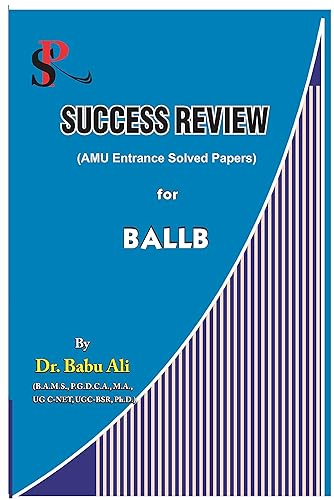 Success Review AMU Entrance Solved Papers for BALLB