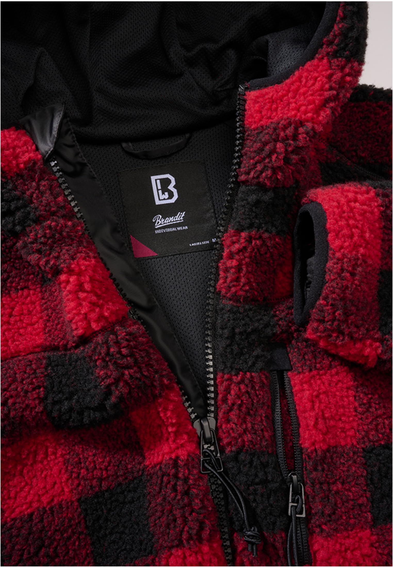 Brandit Women Teddyfleece Jacket Hooded | mehrere Fabvarianten, Größen XS bis 5XL