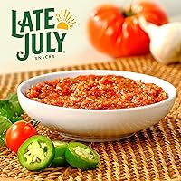 Vista 6 de Late July Snacks Salsa Mediana, Tarro de 15.5 oz