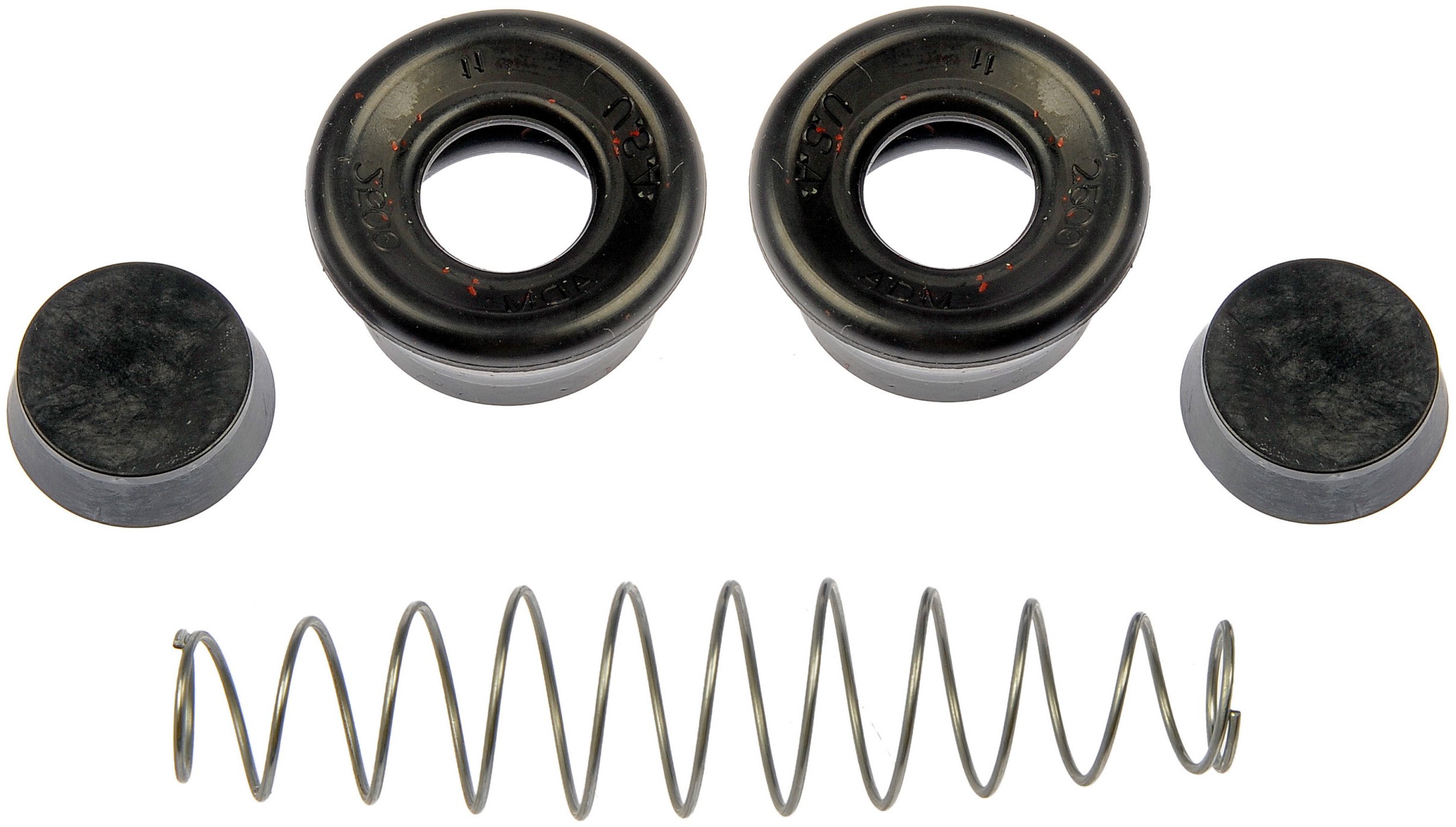 Dorman 33120 Drum Brake Wheel Cylinder Kit Compatible with Select Porsche / Volkswagen Models - Drum Brake Wheel Cylinder Repair Kit - WHEEL CYL REPAIR KIT - Drum Brake Wheel Cylinder Repair Kit - Drum Brake Wheel Cylinder Kit - The components in this drum brake wheel cylinder kit are designed to match the original parts required to repair the wheel cylinder on specified vehicles. Made of quality components, this kit is engineered for reliable performance and durability. - Porsche 1982-77, Volkswagen 1967-54