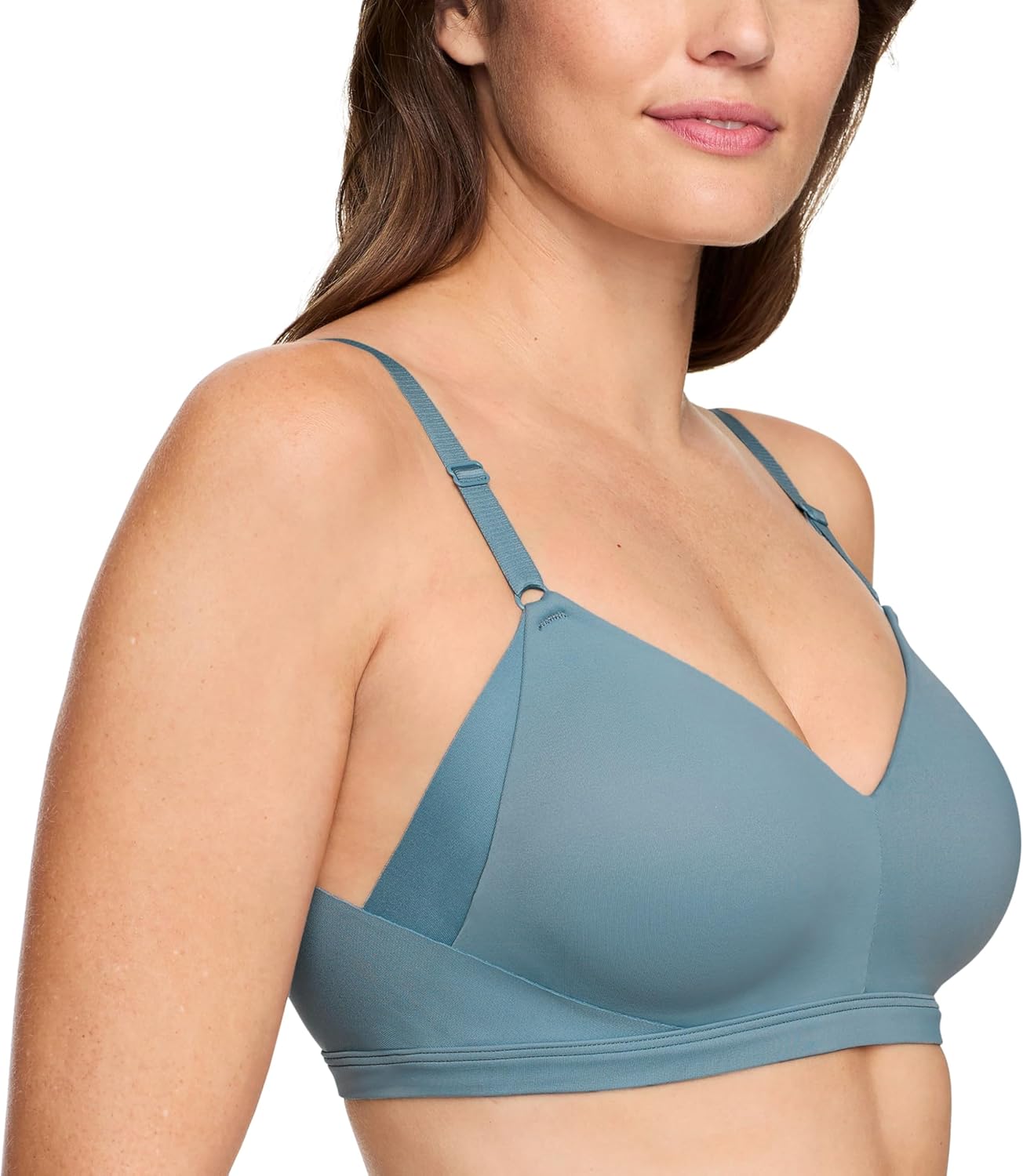 Warner's Womens No Side Effects Underarm and Back-Smoothing Comfort Wireless Lift T-Shirt Bra Rn2231aT-Shirt Bra - Image 2