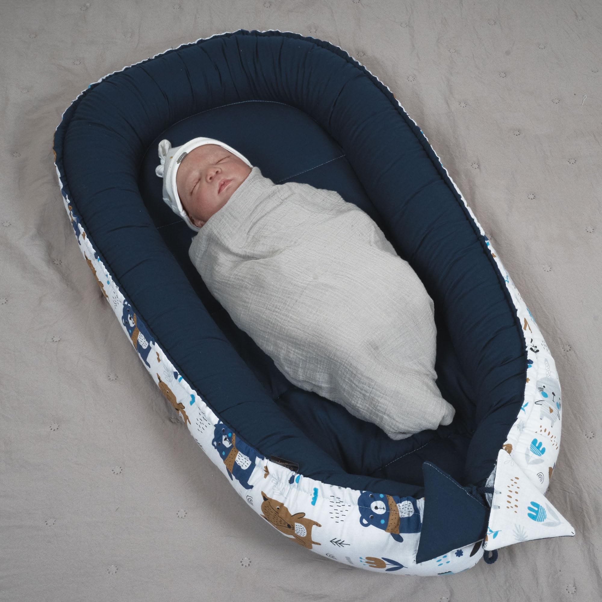 Riduttore Lettino ClevaMama Clevafoam - Baby Nest Portatile 0-6 Mesi - Foto 2