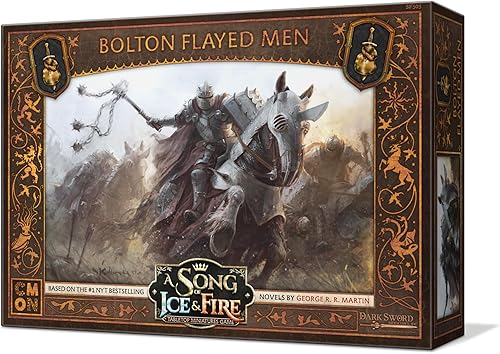 Miniatura 2 de CMON Caja de unidades de mesa A Song of Ice and Fire Bolton Flayed Men - Guerreros temibles para tu ejército, juego de estrategia para adultos,