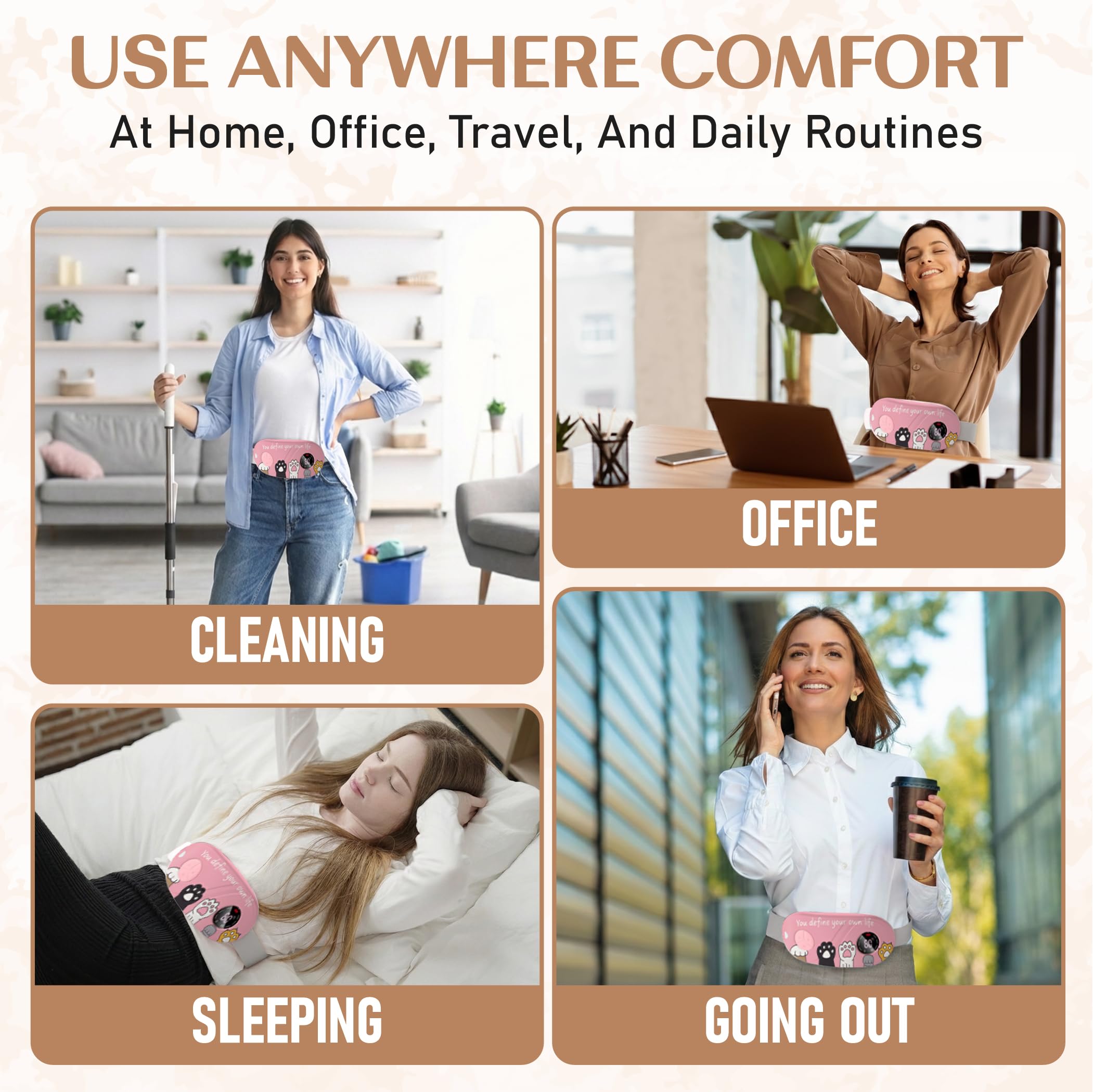 BRONTIX Period Cramp Relief Massager for Women — Amazon image 7