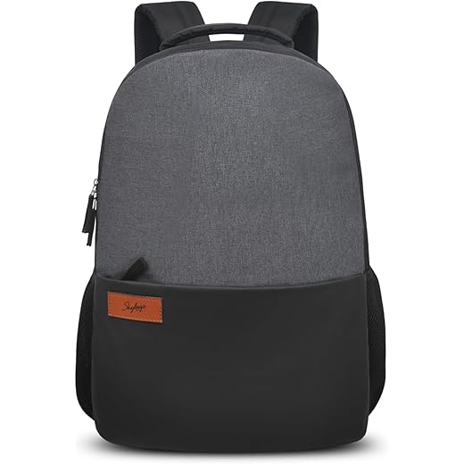 Skybags Evo Laptop Backpack Black & Grey 18L