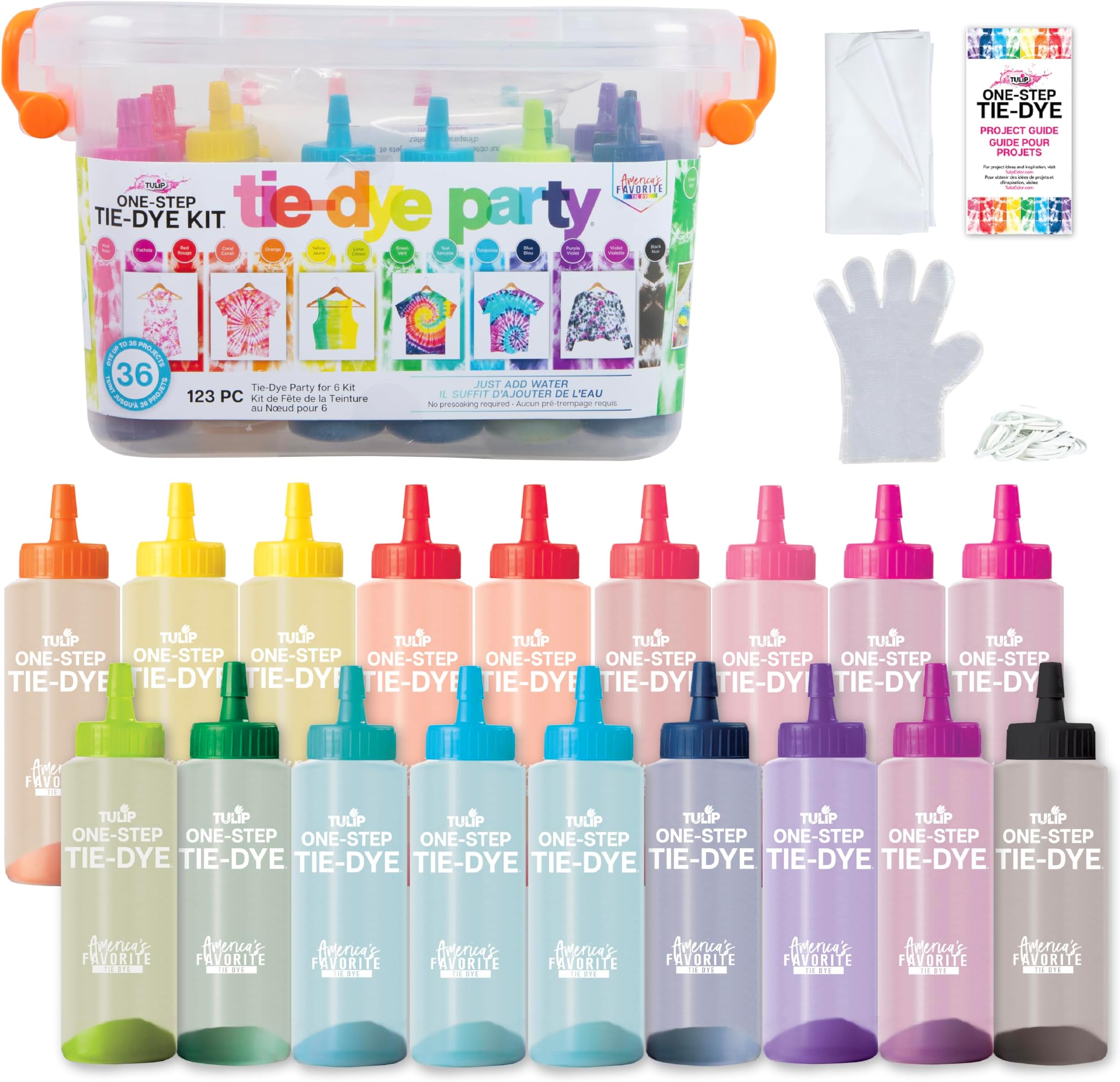 TULIP 34723 OneStep Tie Dye Party Kit Duncan Enterprises Amazon.ca