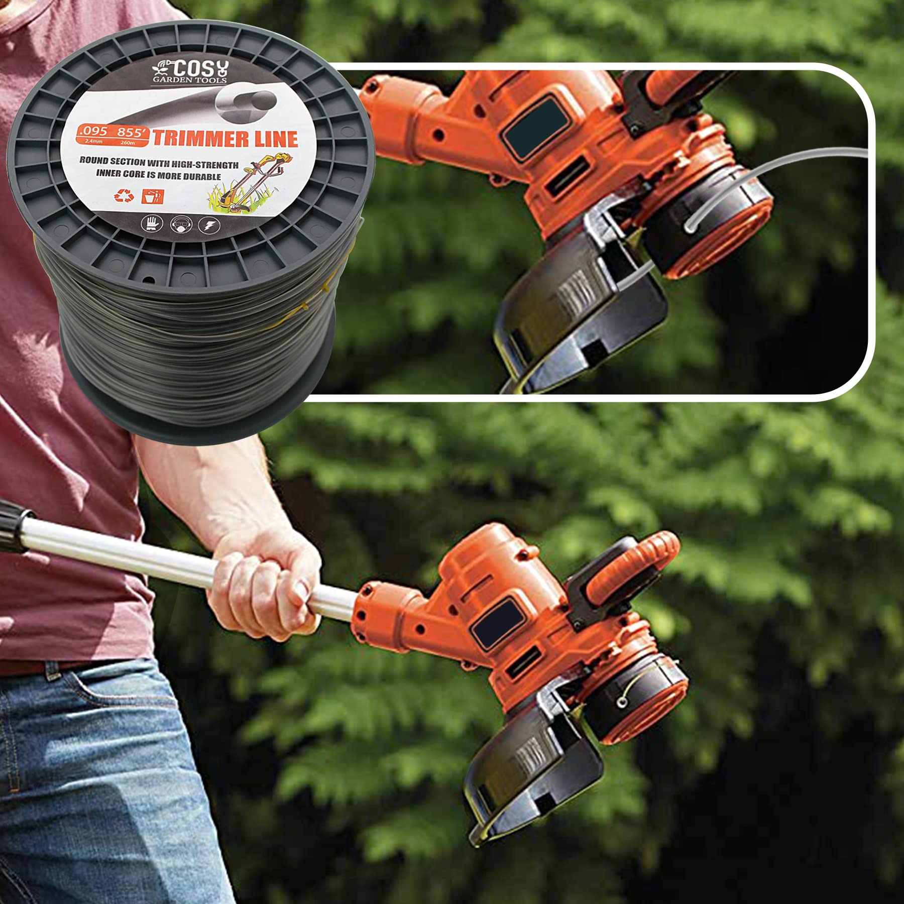 Craftsman Weed Eater String String Trimmer Line, Commercial Grade