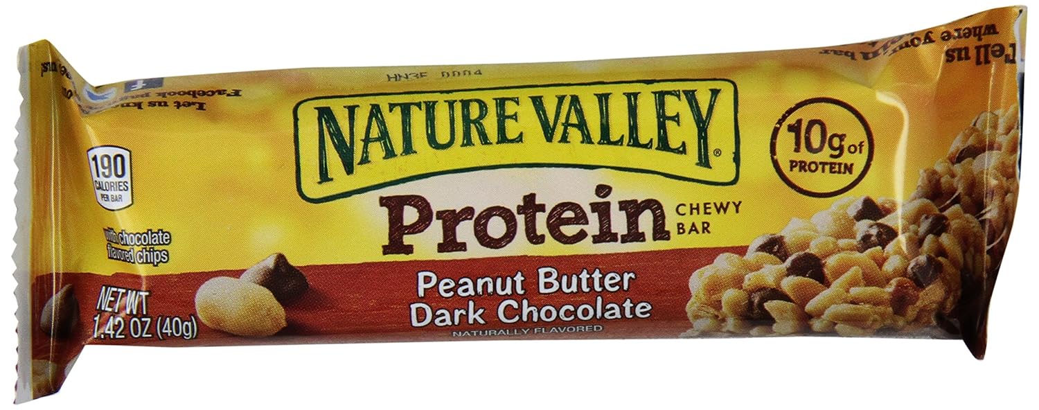 Nature Valley Protein Chewy Bar, Peanut Butter Dark Choclate, 25.56 Ounce