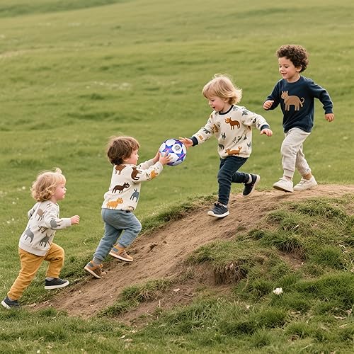 Miniatura 7 de Balón de fútbol de tamaño 1.5 y tamaño 3 y tamaño 4 y tamaño 5 para niños y adultos, juguetes de pelota con patrón de estrella, pelotas de fútbol de