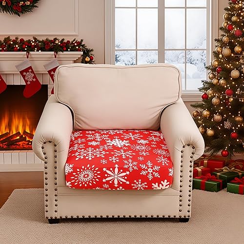 Miniatura 390 de Smiry Fundas de cojín de sofá con estampado, fundas de sofá elásticas y suaves para sofá, funda de sofá antideslizante lavable protector de muebles