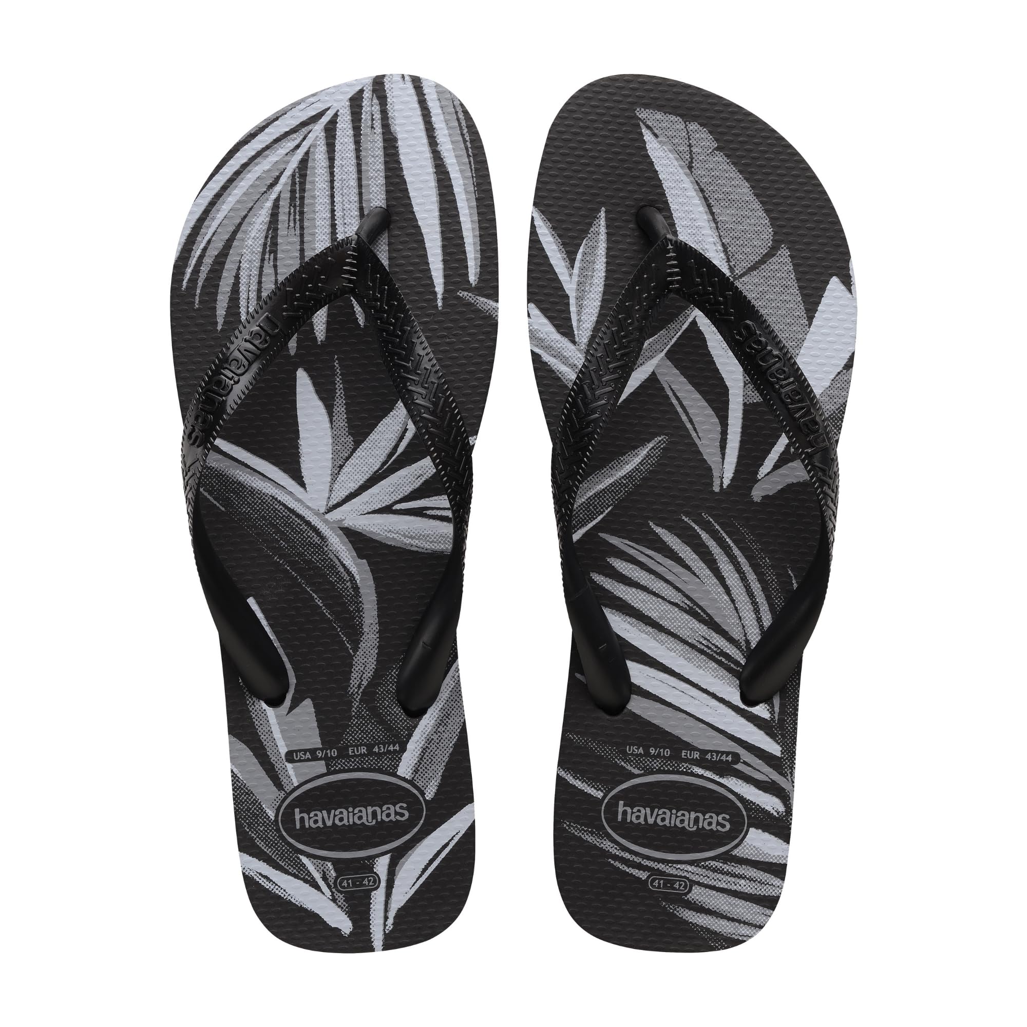 Havaianas Aloha Men FlipFlop Black/Black/Grey 12/13 UK