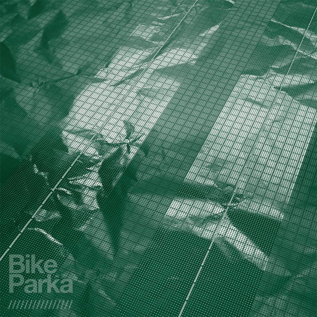 BikeParka STASH Housse imperméable pour vélo Vert forêt
