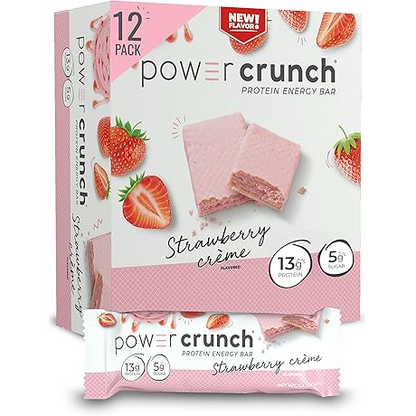 Strawberry Creme Protein Wafer Bars: A Delectable Treat for Your Active Lifestyle