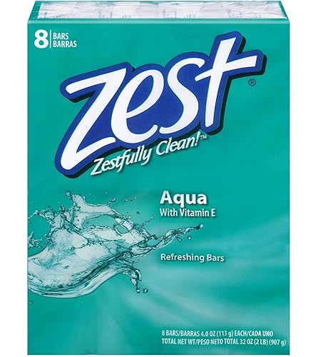 Miniatura 2 de Zest Barras de baño Jabón 4oz 8ct Aqua 2-Pack