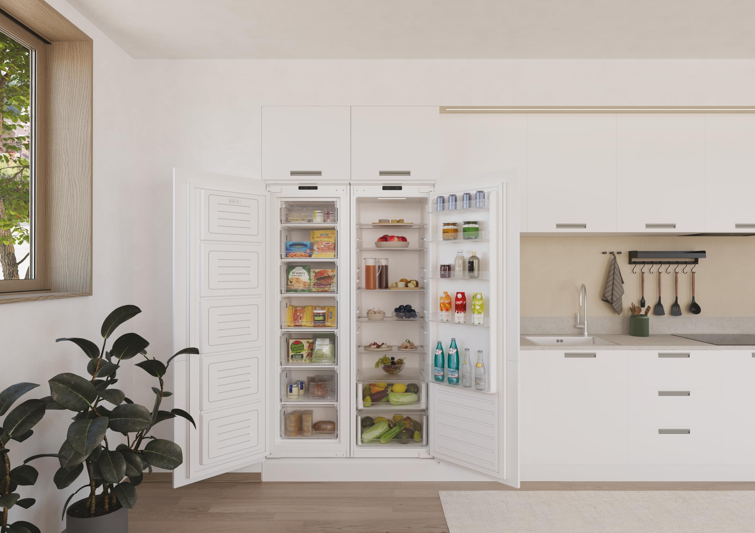 Candy CMS518EW - Frigorifero monoporta, 316 litri, Statico, Classe energetica E