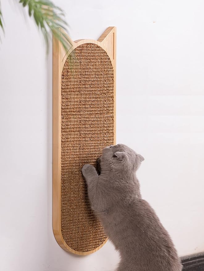 ITSMAOMI Cat Scratching Post for Wall Mounted Cat Scratchers for Indoor Cats,Sisal Board Cat