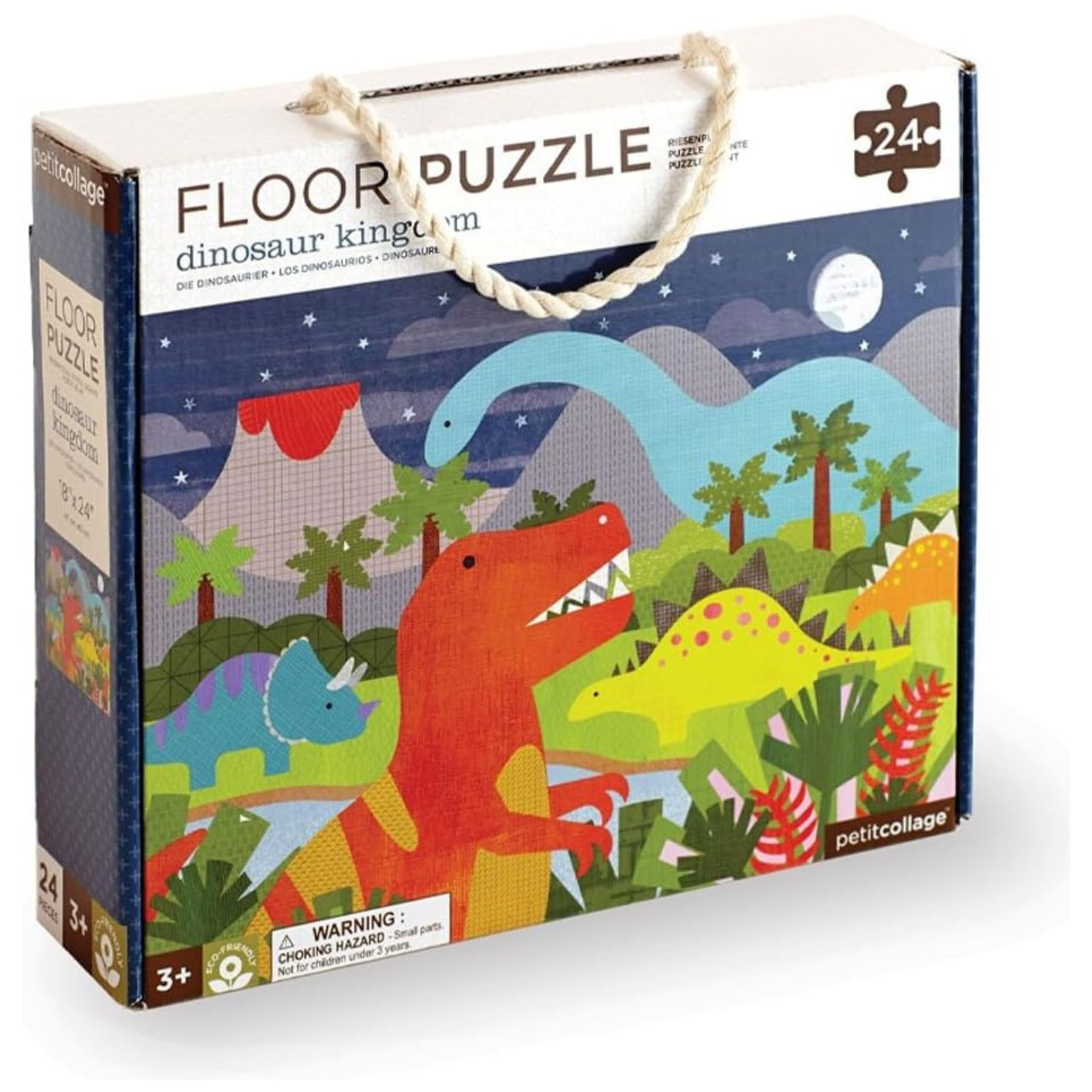 Petit Collage Floor Puzzle | Dinosaurs
