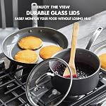 GreenPan Chatham Hard Anodized Healthy Ceramic Nonstick 10 Piece Cookware Pots and Pans Set, PFAS-Free, Dishwasher Safe, Oven Safe, Gray
