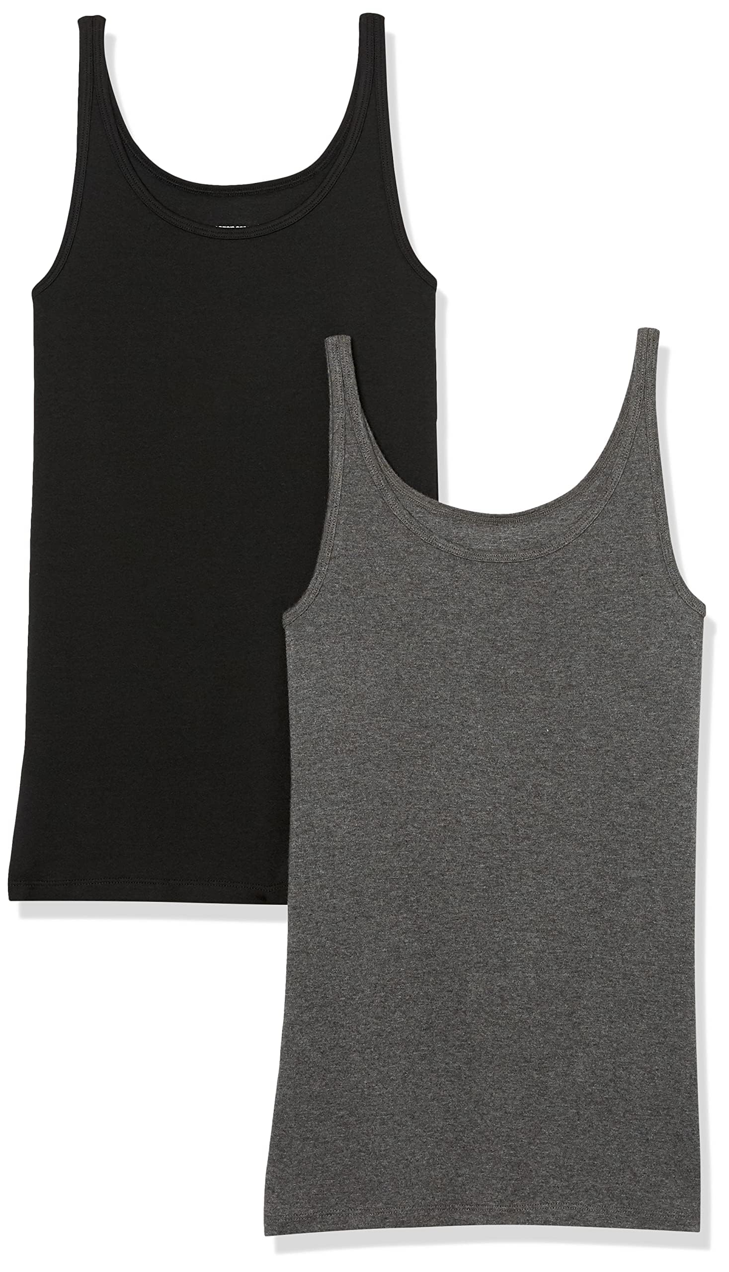 Amazon Essentials Damen Basic Tank Top mit Dünnen Trägern aus Baumwolle-Modal