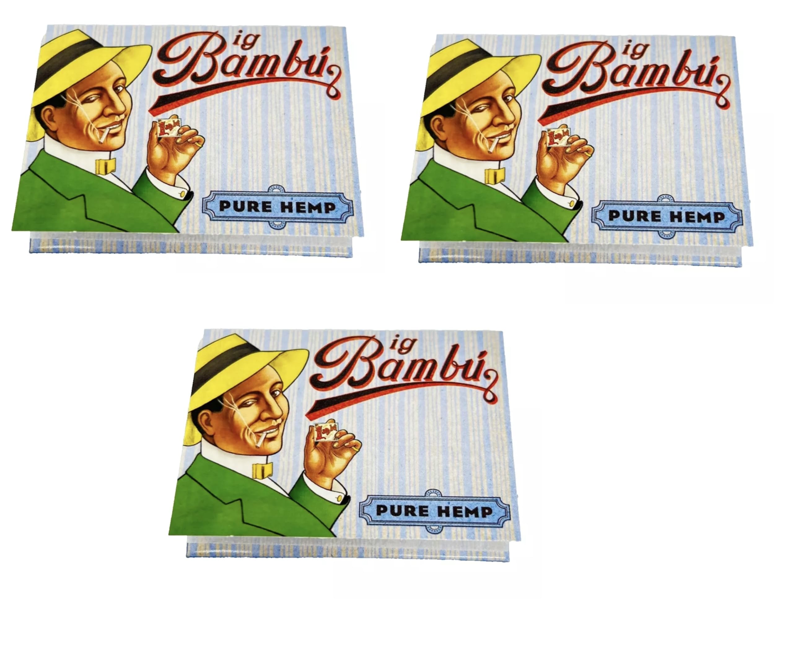 Bambu - Big Bambu Pure Hemp Rolling Paper (3 Booklets)