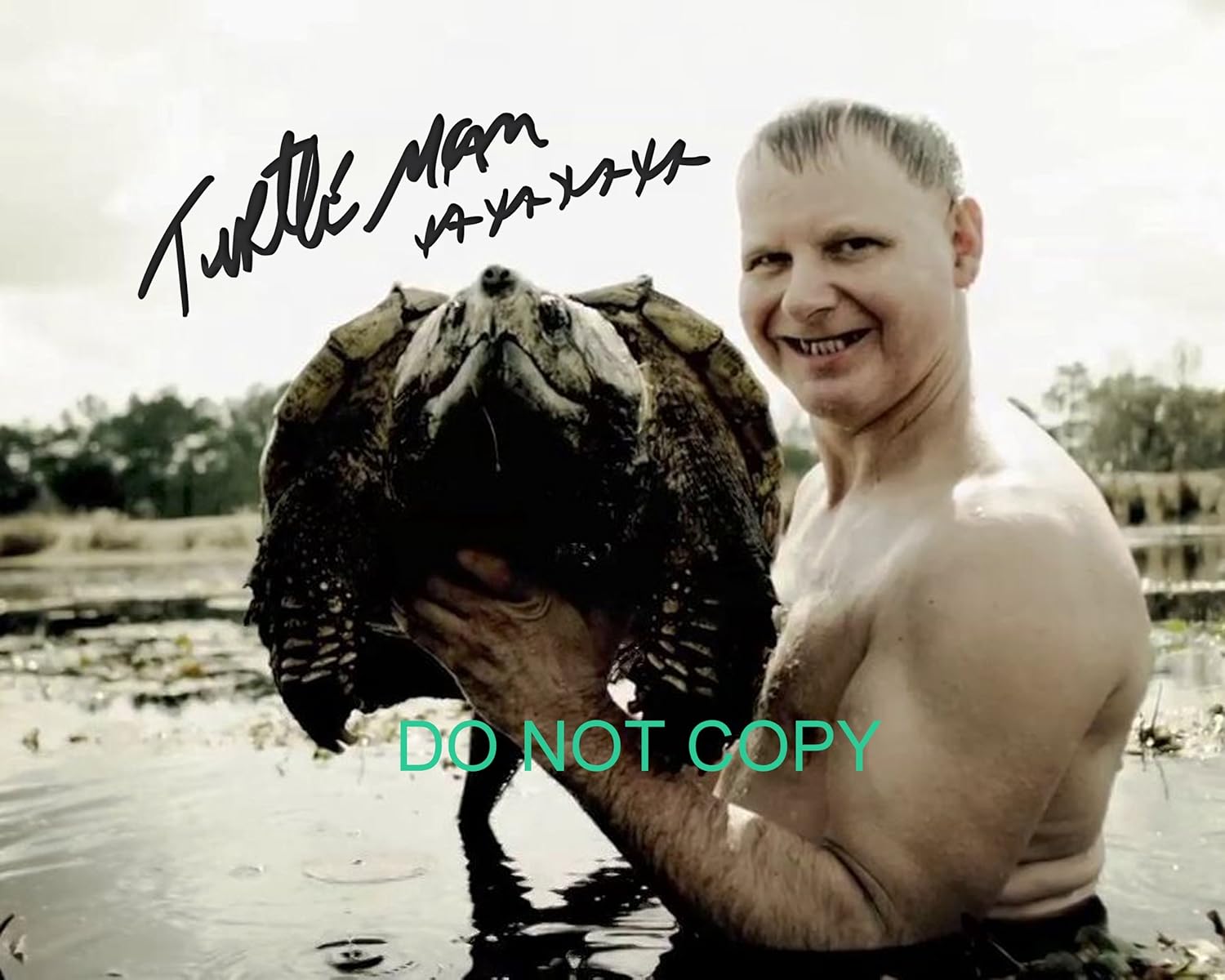 Amazon.com: Ernie Brown Jr. Turtleman reprint signed photo #2 Call of ...