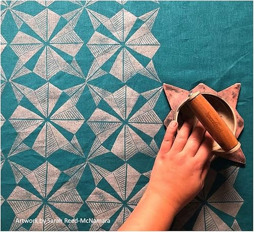 Miniatura 40 de Speedball - Tinta de impresión de bloque de tela, amarillo, 2.5 onzas líquidas, impresión en textiles y papel, fabricada en Estados Unidos